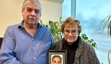 Parents of security guard killed in Edmonton robbery push for parole law changes