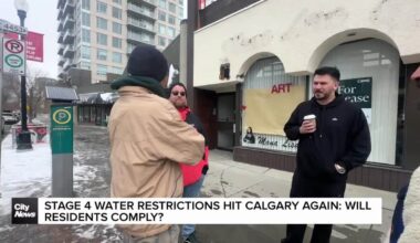Stage 4 water restrictions hit Calgary again: Will residents comply?