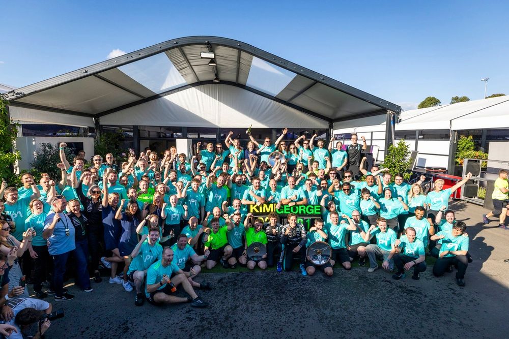 George Russell, Mercedes, Andrea Kimi Antonelli, Mercedes 