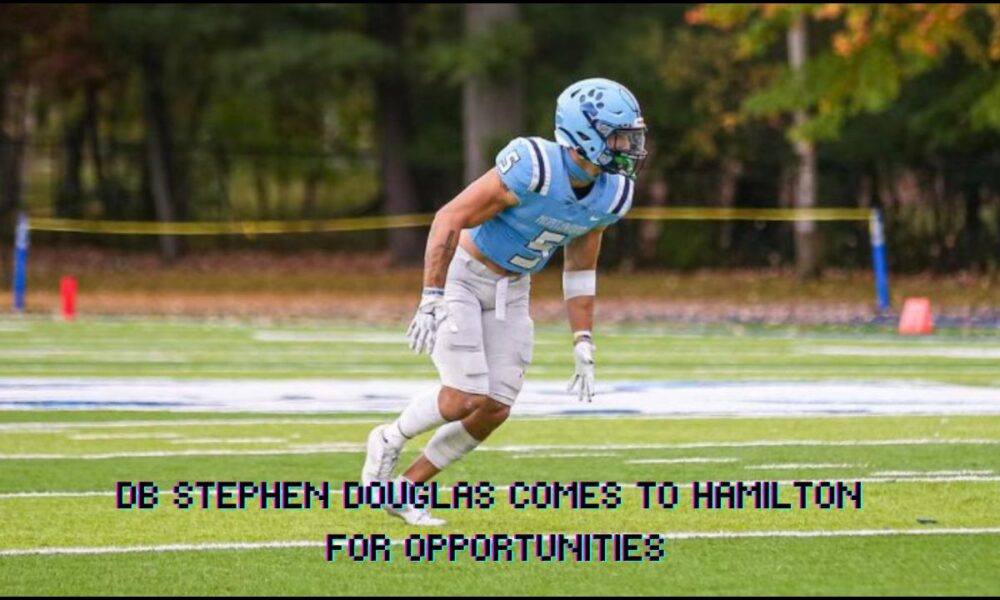 DB Stephen Douglas Comes to Hamilton For Opportunities