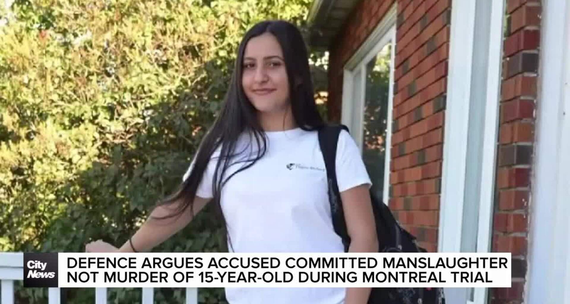 Defence argues accused committed manslaughter during Montreal trial