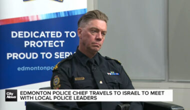 Edmonton police chief travels to Israel to meet police leaders