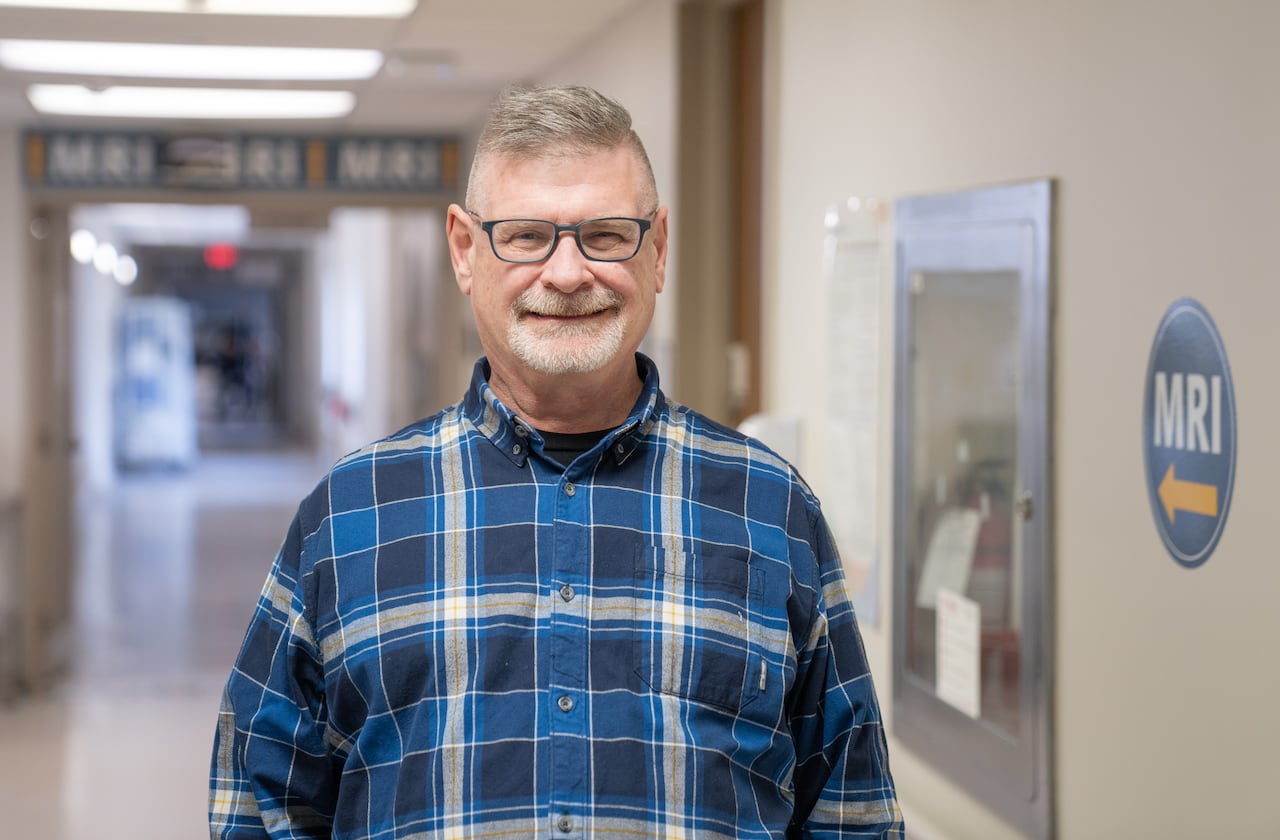 Dave Evans, 65, underwent a novel procedure at a London, Ont. hospital in Oct. 2025, during which a mobile MRI was used mid-surgery to help remove more of a pituitary gland tumour.