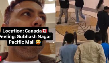 'Subhash Nagar ka Pacific mall': Man visits Brampton mall in Canada, says it feels just like Delhi. Internet can’t stop laughing