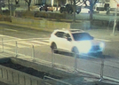 An image from Toronto Police of a white Honda CR-V sought in the shooting at the U.S. consulate in Toronto on March 10, 2026.