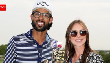 Meet Akshay Bhatia’s wife Presleigh Schultz: Influencer who once caddied for him and now stands beside golfer’s $3 million net worth success | International Sports News