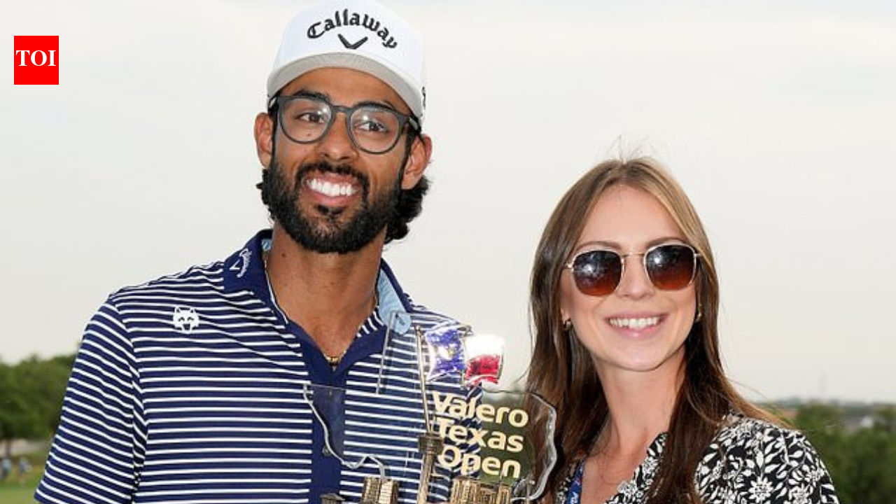 Meet Akshay Bhatia’s wife Presleigh Schultz: Influencer who once caddied for him and now stands beside golfer’s $3 million net worth success | International Sports News