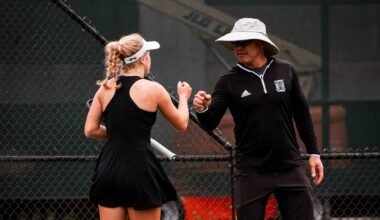 Women's Tennis Match vs.. Bucknell Gets Rained Out