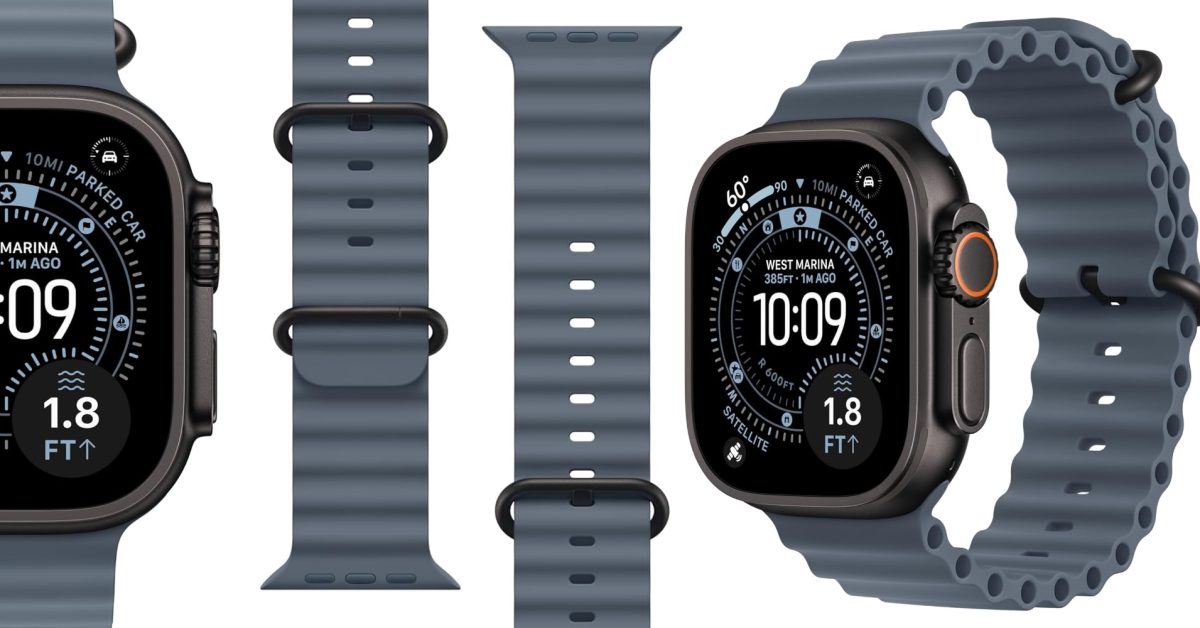 Official Apple Ocean Band in Anchor Blue hits one of the best prices yet at 35% off