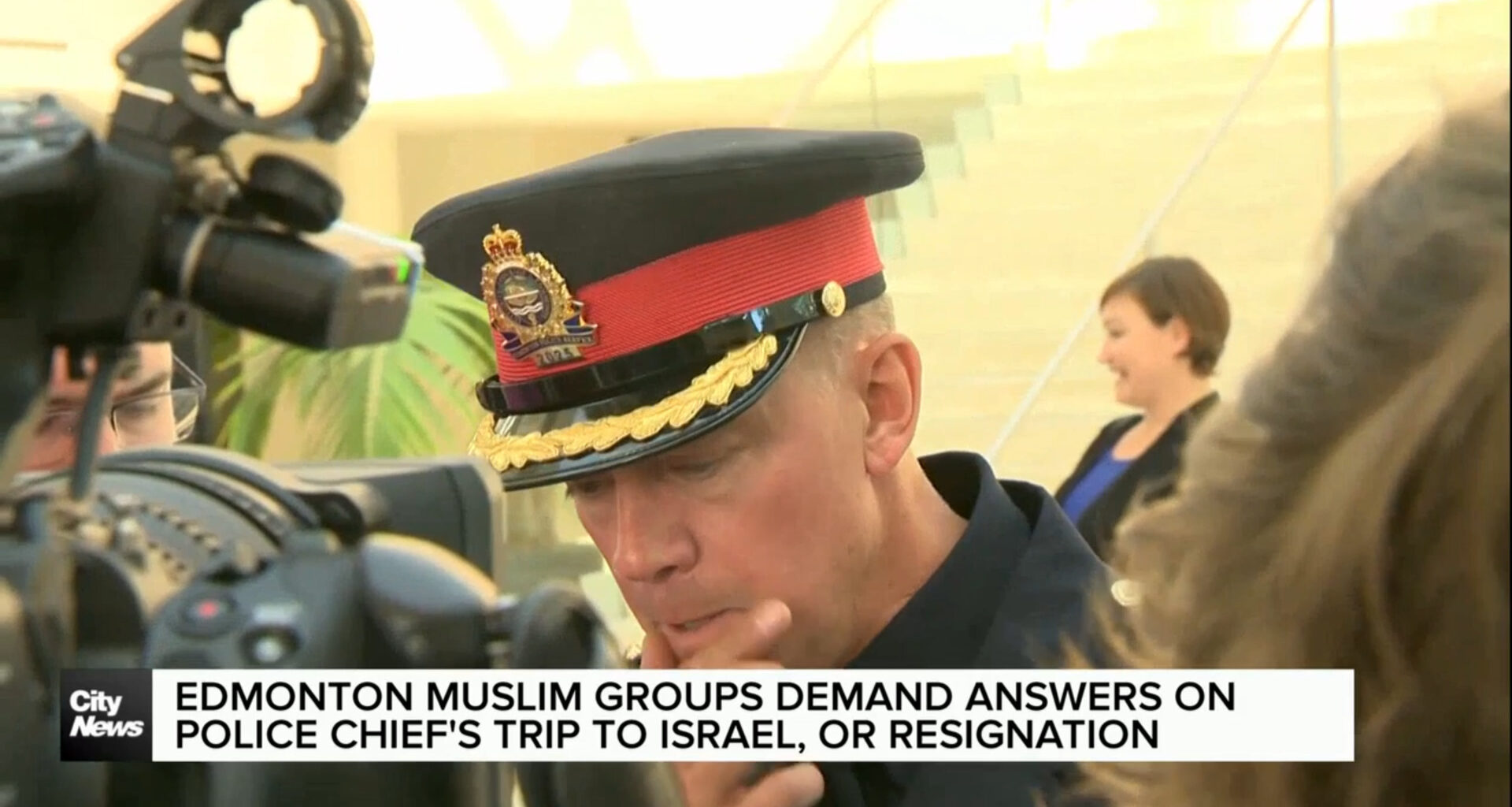 Edmonton Muslim groups demand answers on police chief's Israel trip