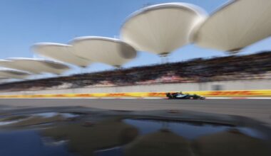 Chinese Grand Prix: George Russell continues fine start to season by going fastest in China practice