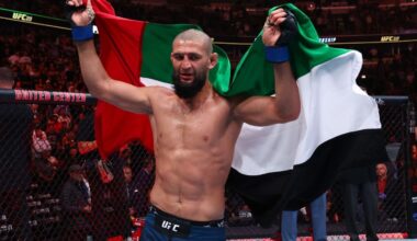 Khamzat Chimaev to defend middleweight title vs. Sean Strickland