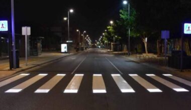 Brampton considers embedding LED lights in roads to increase safety