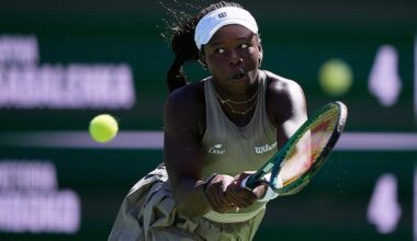 Mboko drops 2nd match of season to top-ranked Sabalenka, ending Indian Wells run