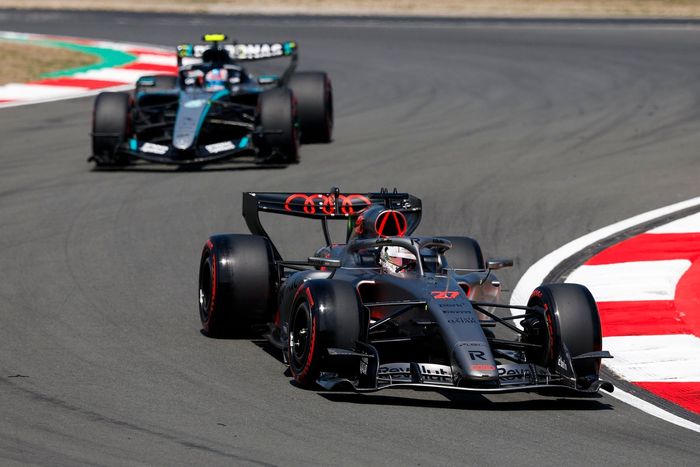 Nico Hulkenberg, Audi F1 Team, Andrea Kimi Antonelli, Mercedes