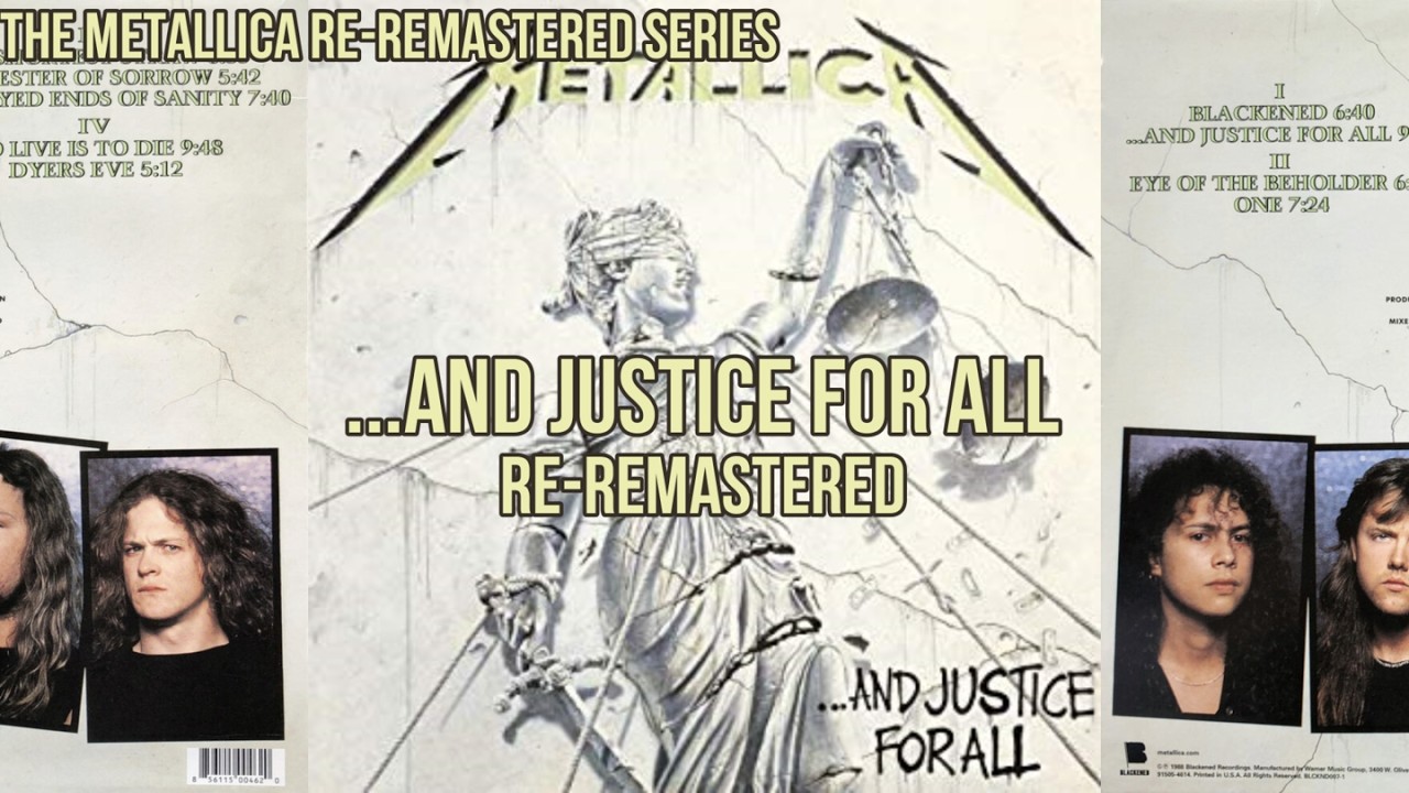 ...And Justice For All (Re-Remastered) - YouTube