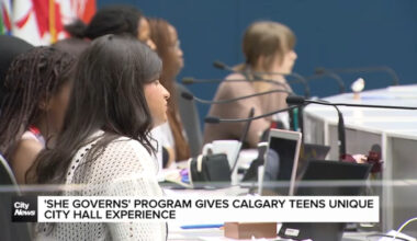‘She Governs’ program gives Calgary teens unique City Hall experience
