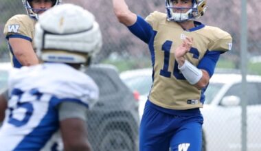Winnipeg Blue Bombers Quarterback Woes Grows!