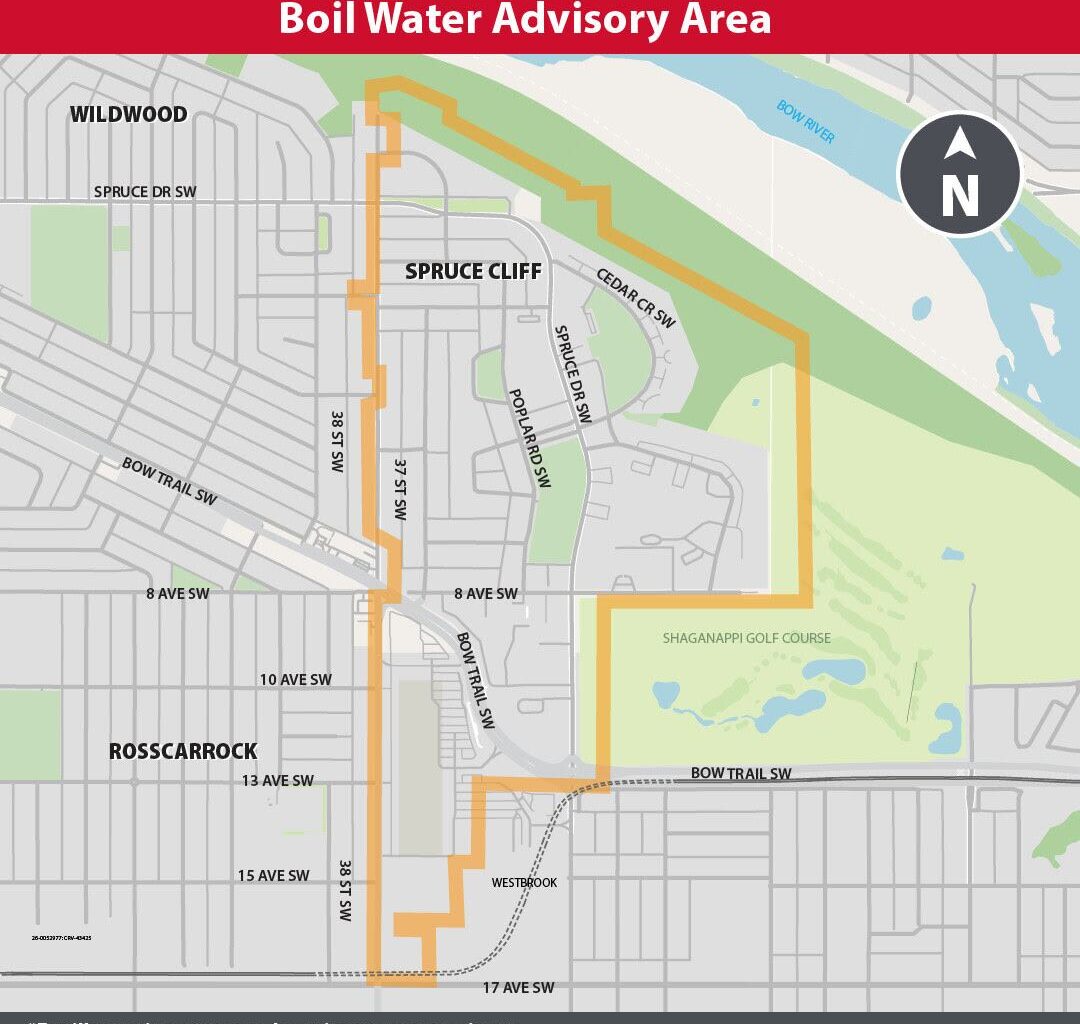 Boil water advisory issued for 500 southwest Calgary homes and businesses