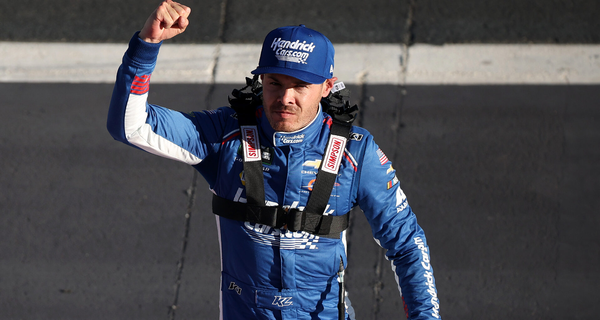 Kyle Larson Wins NASCAR O'Reilly Auto Parts Series Race at Las Vegas