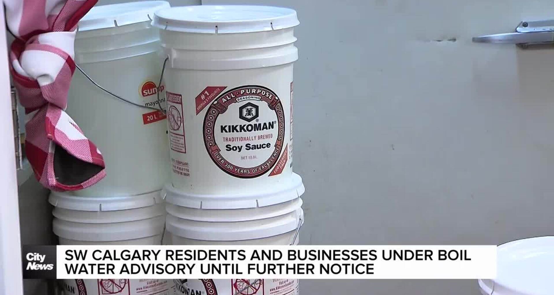 SW Calgary residents and businesses under boil water advisory until further notice