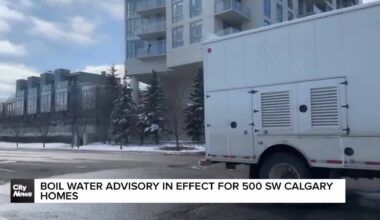 Boil water advisory in effect for 500 SW Calgary homes