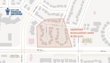 Most Prince George evacuees able to return home after gas leak