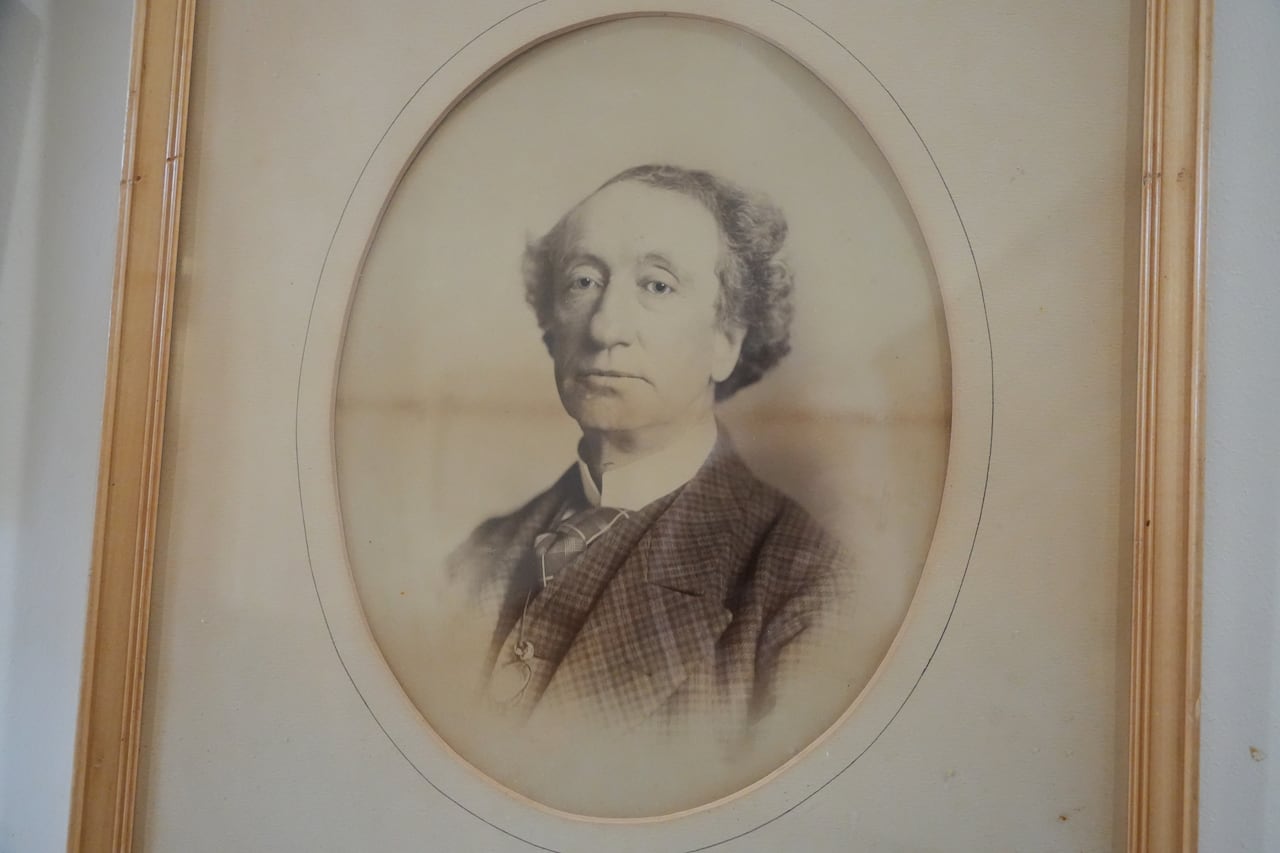A period photo of Sir John A. MacDonald