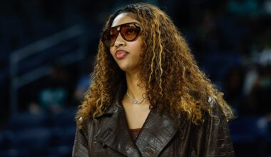 Angel Reese calls out fake quote