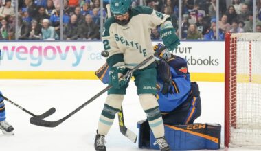 Kirk makes 32 saves to earn first PWHL shutout in Toronto’s 2-0 win over Seattle