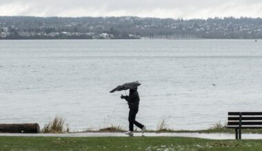 'From OK to bad really quickly': Caution urged as rain, snow and wind warnings blanket B.C.