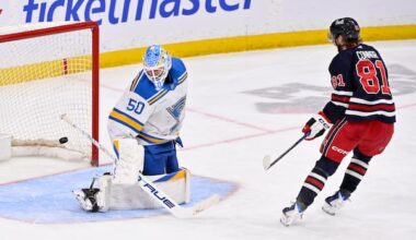 Connor, Scheifele lead Jets in scoring as Winnipeg nets 3-2 win over St. Louis