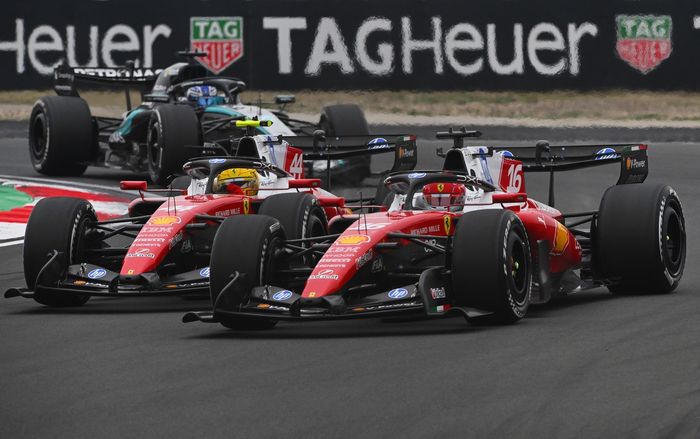 Charles Leclerc, Ferrari, Lewis Hamilton, Ferrari