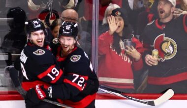 'Couple beauty goals': Senators' Drake Batherson racks up unique stat in win