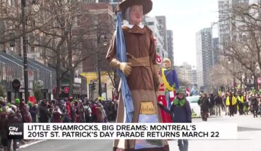 Montreal’s 201st St. Patrick’s Day parade returns March 22
