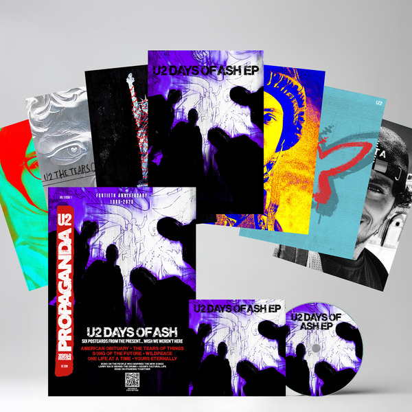 U2 Days of Ash CD/Propaganda Magazine