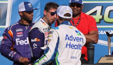 Hamlin Calls Out Chastain After Las Vegas NASCAR Confrontation