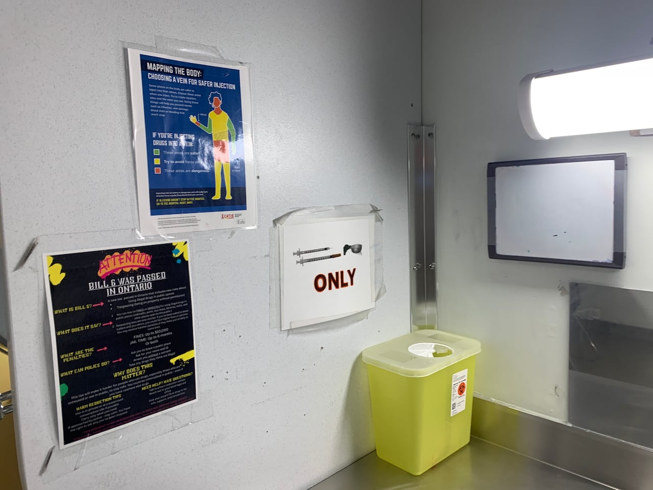 A safe consumption site at the Sandy Hill Community Health Centre