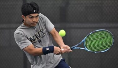 Legaspi Named Patriot League Men’s Tennis Player of the Week