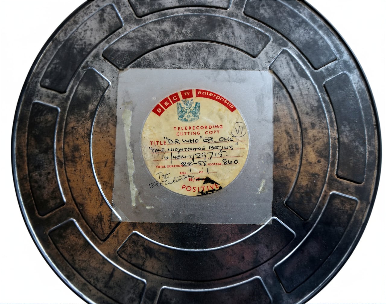 An old film can