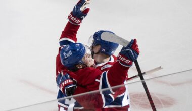 NHL roundup: Caufield scores in overtime as Canadiens edge Bruins 3-2