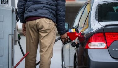 As gas prices rise, ride-hail drivers feel especially pinched at the pump