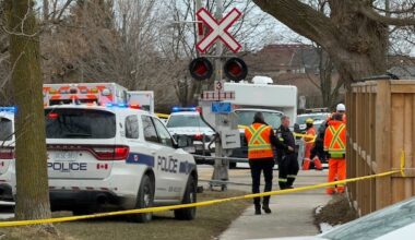 Boy dead after being struck by westbound GO Train in Mississauga, police say