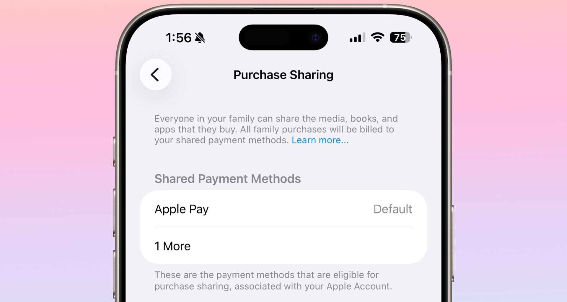 Family Sharing in iOS 26.4 No Longer Forces Adults to Share a Payment Method