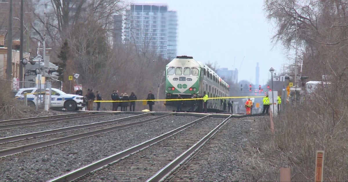 Boy dead after being struck by GO train