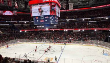 Caps beat Senators 4-1 in Cole Hutson’s debut