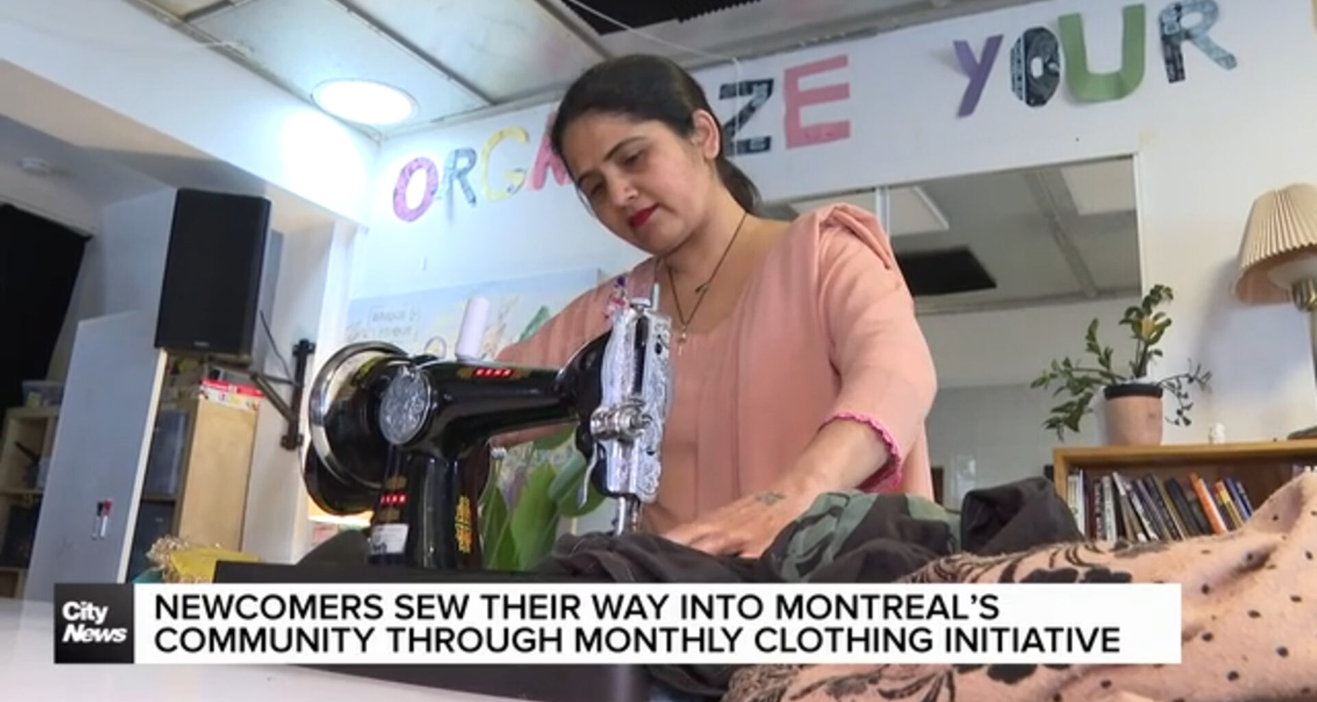 Newcomers sew their way into Montreal through clothing initiative