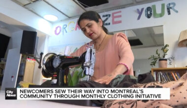 Newcomers sew their way into Montreal through clothing initiative