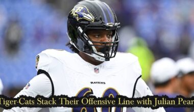 Tiger-Cats Stack Their Offensive Line with Julian Pearl