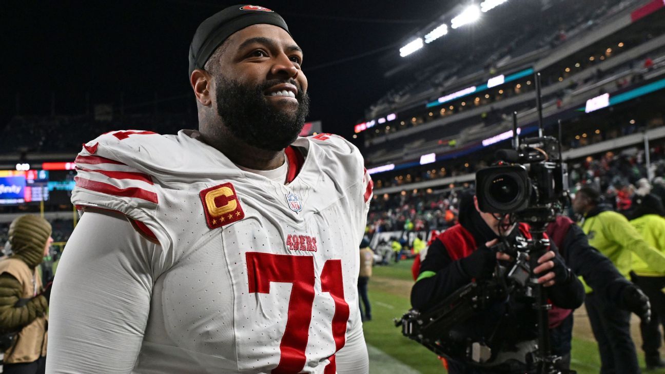 Sources: 49ers pass on Trent Williams option, eye deal